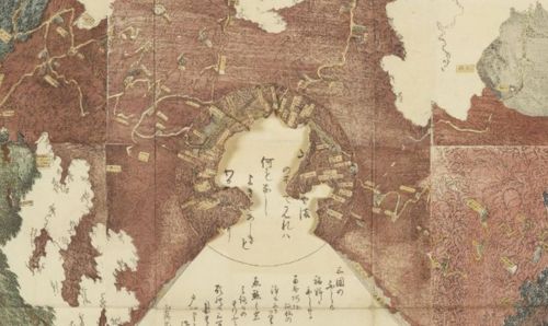 Japanese map from the Collections Gallery at Rylands